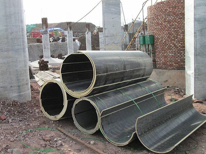 黑龙江电力基础圆柱模板厂家家,地下井圆柱模板定制价格